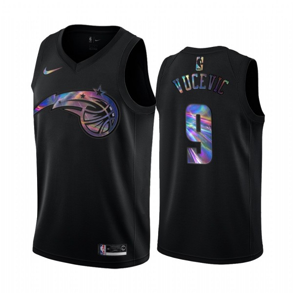 NBA Orlando Magic Trikot Nikola Vucevic 9 Iridescent HWC Collection Swingman - Herren NBA Orlando Magic Trikot Nikola Vucevic 9 Iridescent HWC Collection Swingman - Herren